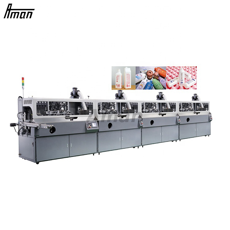 Automatic 2 Color Plastic Bottles UV Screen Printing Machine Buy