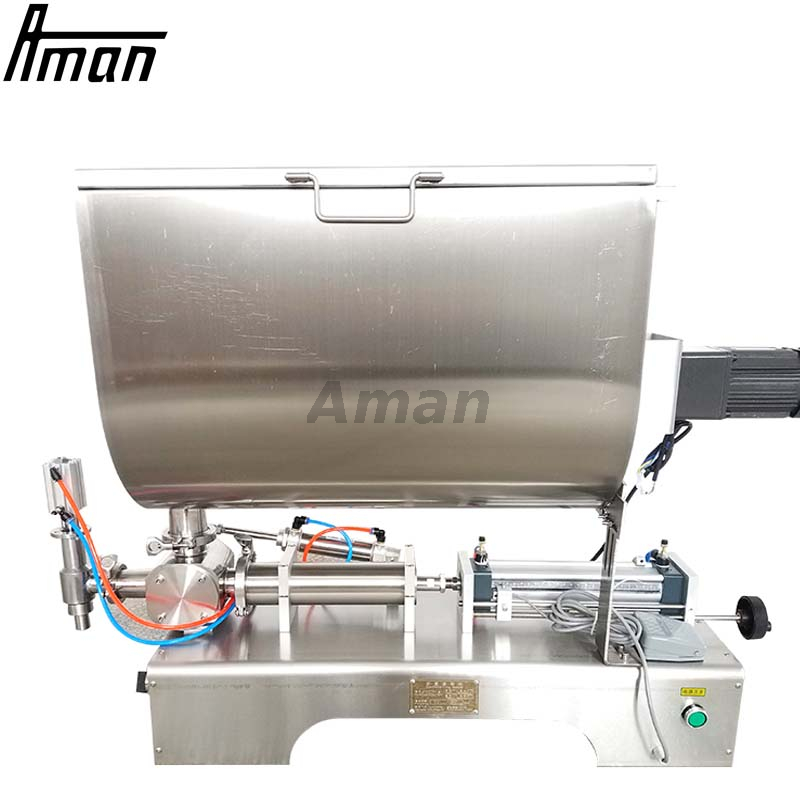 Semi-automatic Filling Machine With Mixer